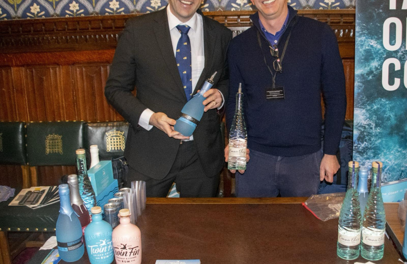 Scott and Chris from Tarquins Gin